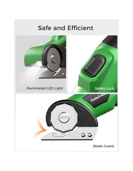 Cortador de Cartón Eléctrico Inalámbrico Soleilwear TY008