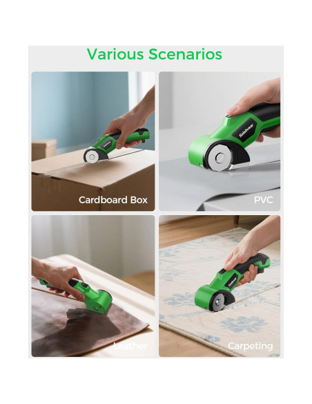 Cortador de Cartón Eléctrico Inalámbrico Soleilwear TY008