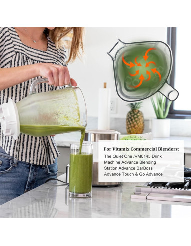 Jarra de licuadora Vitamix 48oz Advance para VM0145 y más