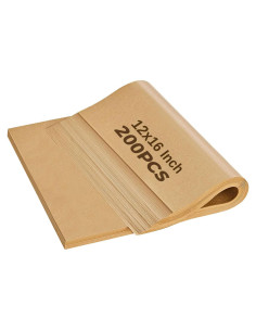 200 Hojas de Papel Pergamino KMLYDGS 30.48x40.64 cm Antiadherente