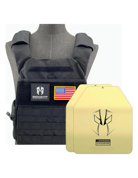 Chaleco con peso ajustable SPARTAN SHADOW 9kg para entrenamiento