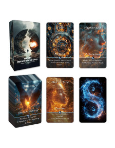 Baraja de Cartas Oráculo Yin Yang Pailing - 68 Cartas Espirituales