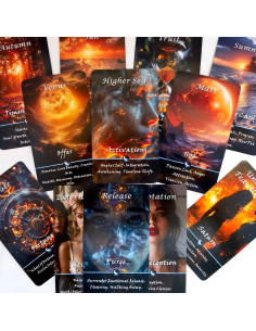 Baraja de Cartas Oráculo Yin Yang Pailing - 68 Cartas Espirituales 2