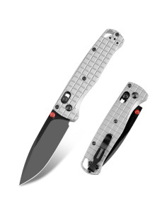 Cuchillo Plegable Noxozoqm Axis Lock Acero D2 80mm Negro