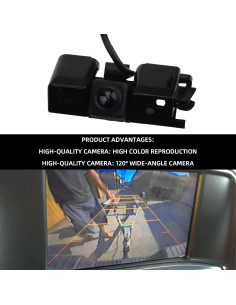 Cámara de Respaldo Dasbecan para Chevrolet y GMC 2014-2015 2