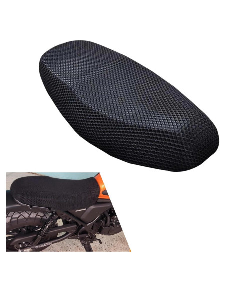 Cubierta de Asiento de Motocicleta Opuweiy 55x75cm Antideslizante