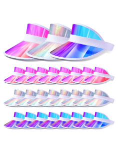 24 Sombreros Visera Solar Ajustables Unittype - Protección UV