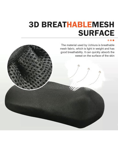 Cubierta de Asiento de Motocicleta Opuweiy 55x75cm Antideslizante