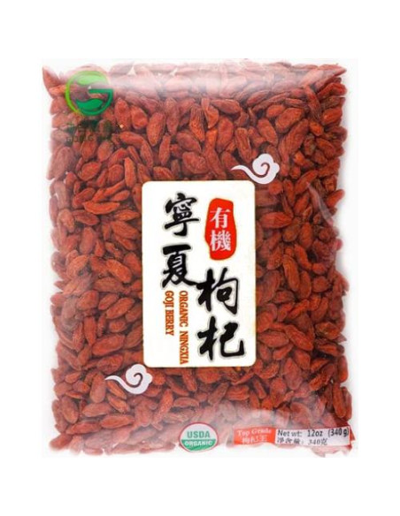 Baya de Goji Orgánica USDA OCM 227 g - Secas y Saludables