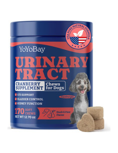 Masticables para Perros YoYoBay - Salud del Tracto Urinario 170u