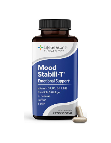 Mood Stabili-T LifeSeasons - 60 Cápsulas - Equilibrio Emocional