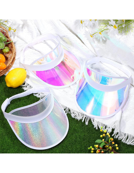 24 Sombreros Visera Solar Ajustables Unittype - Protección UV