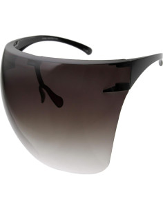 Gafas de Sol ZeroUV Visera Protectora Antivaho Humo 110mm 2