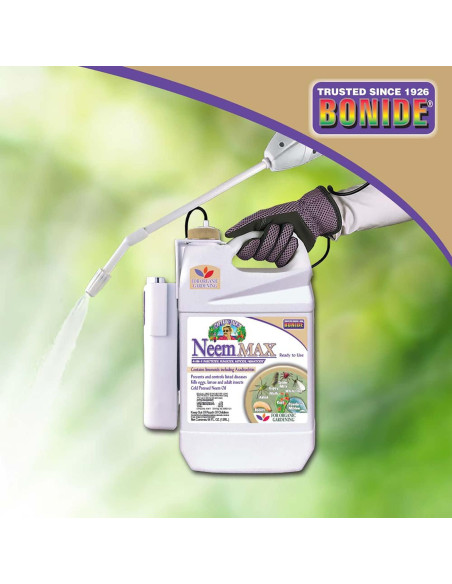 Spray Neem Max Bonide 1.89L Insecticida y Fungicida Orgánico