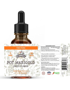 Tintura Orgánica de Caléndula Florida Herbs 700 mg 120 ml 2