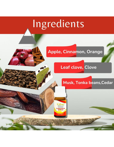 Aceite Esencial de Manzana Canela Kabod 10ml - Aromaterapia