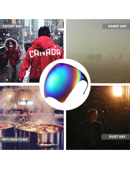 Gafas de Sol FEISEDY Visera Protectora UV400 Unisex 16cm Gafas de Sol FEISEDY Visera Protectora UV400 Unisex 16cm