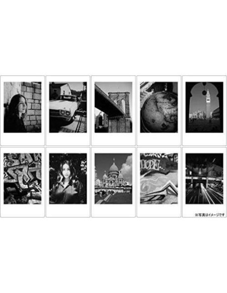Película Instantánea Fujifilm Instax Mini Monocromática 40 Tiros