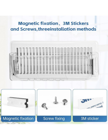 Deflector de Ventilación de Aire CH24Globall 6 Paquetes 21.6-39.4 cm