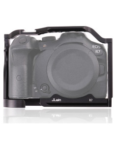 Jaula de Aluminio Foto4easy para Canon EOS R7 con Placa Rápida