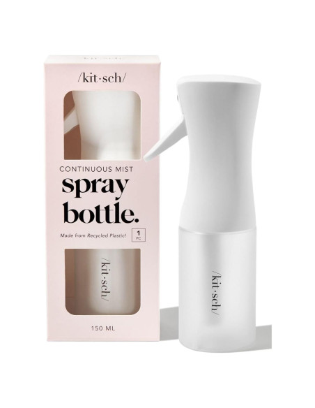 Botella Spray Continuo Kitsch 150ml - Atomizador Ecológico Blanco