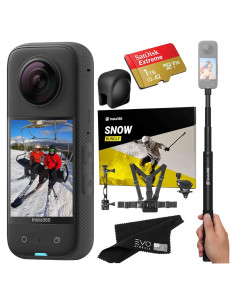 Cámara de Acción 360 Insta360 X3 5.7K HDR con Accesorios