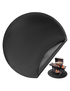 Alfombrilla Redonda Ignífuga UNCO 91.44 cm Impermeable