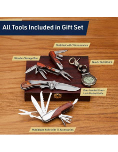 Juego de Regalo Multiherramienta Kings County Tools 5 Piezas 2