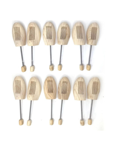 Árbol de Zapatos de Pino Sólido Little Cedar - 6 Pares