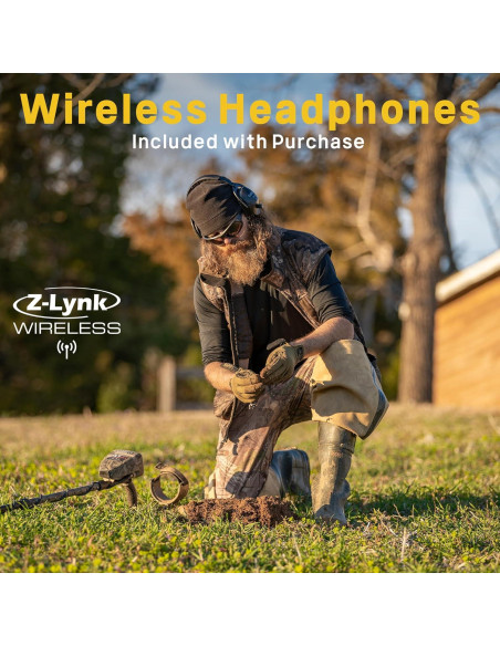 Detector de Metales Garrett Jase Robertson IP54 Inalámbrico