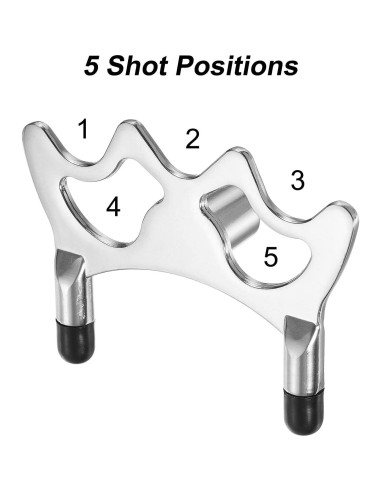 Cabezal de Puente de Billar PATIKIL con Manguito de Goma