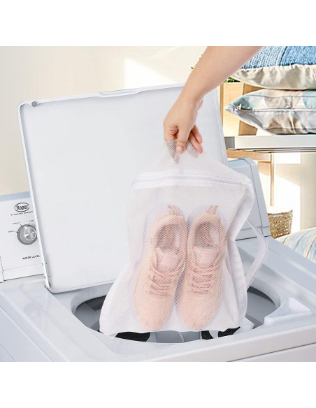 Bolsa de Lavandería Pilarmuture para Secadora de Zapatillas 40x40cm