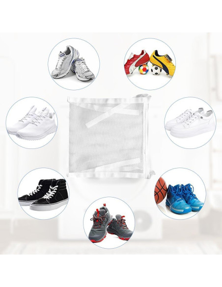 Bolsa de Lavandería Pilarmuture para Secadora de Zapatillas 40x40cm