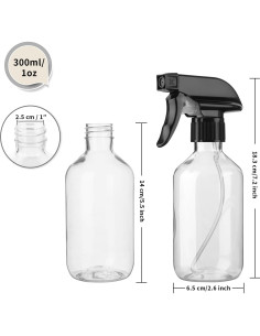 Paquete de 2 Botellas de Spray Arkeiliy 300ml a Prueba de Fugas 2