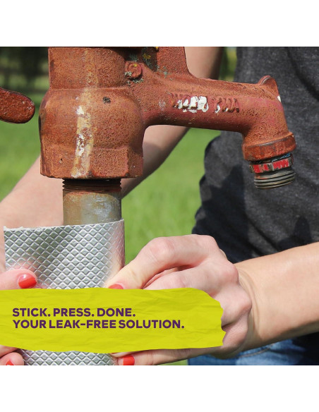 Cinta de Butilo de Aluminio ATack 10 cm x 4.88 m Impermeable