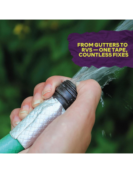 Cinta de Butilo de Aluminio ATack 10 cm x 4.88 m Impermeable