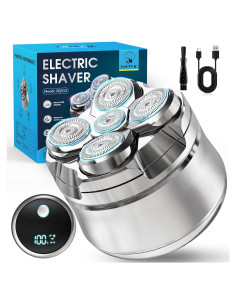 Afeitadora eléctrica Luctry RQ518 para cabeza calva impermeable