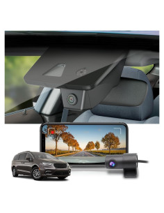 Cámara de Salpicadero Fitcamx HD 4K Frontal + 1080P Trasera