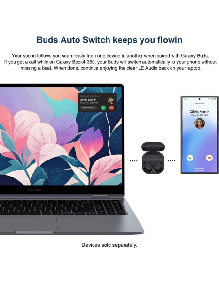 Laptop 2 en 1 Samsung Galaxy Book 4, 15.6" FHD AMOLED, i7