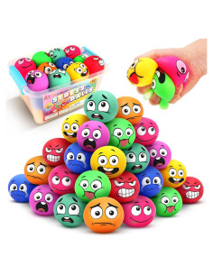 Pelotas Antiestrés Fidget Pequeño Pez - Paquete de 24 Mini Bolas
