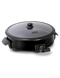Sartén Eléctrica Familiar Dash 14" Antiadherente 1400W - Negro
