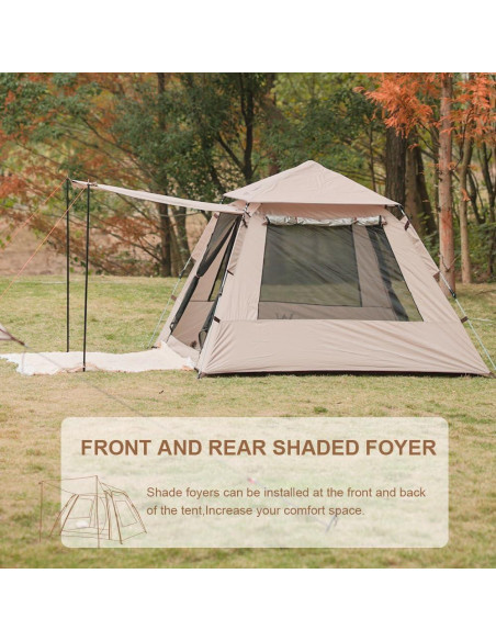 Carpa de Camping Whitsunday Impermeable 2 Personas Montaje Rápido