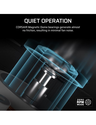 Enfriador de CPU Líquido CORSAIR Nautilus 360 RS LCD 360mm Blanco