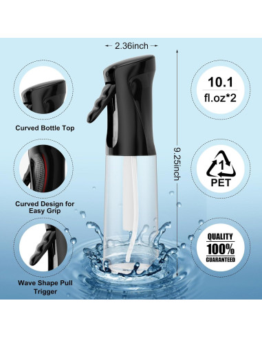 Botellas de Spray Continuo IMPORX 300ml - Paquete de 2