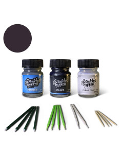 Kit de pintura de retoque ScratchesHappen Mulberry Metallic 45ml