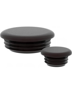 Tapones MOCAP para Tubos Redondos 42mm - 20pcs Negro Mate 2