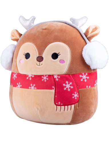 Squishmallows Peluche Reno Darla 25.4 cm Jazwares Edición Limitada
