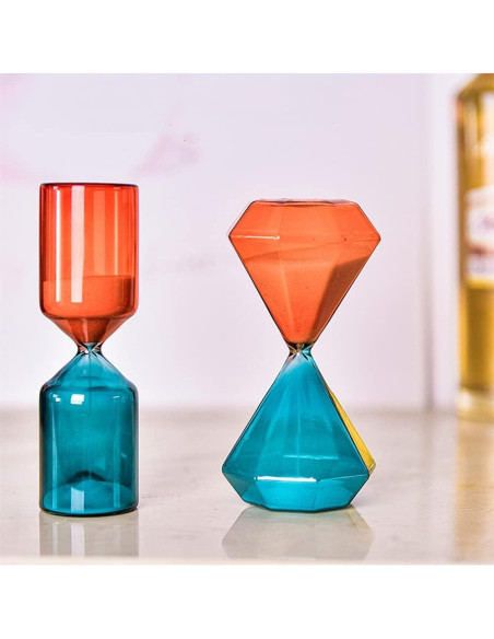 Reloj de Arena Falytemow 15 Minutos Doble Color 15 cm