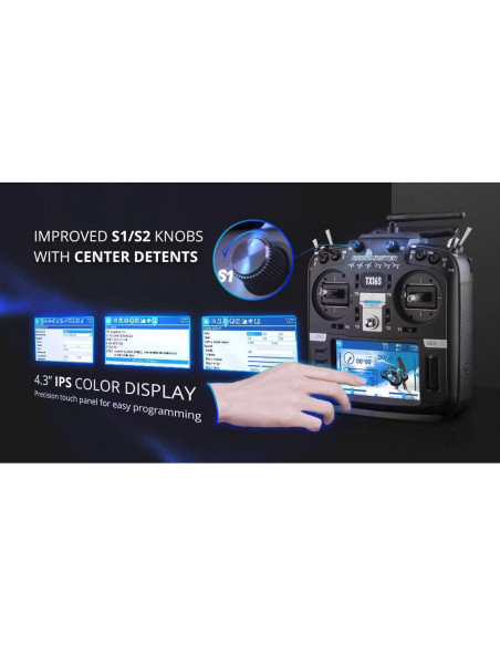 Transmisor de radio TX16S Mark II RadioMaster 2.4GHz 16 canales