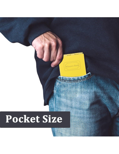 Caja de Ahorros Portátil Hoowen Amarilla 10.9x6.6cm